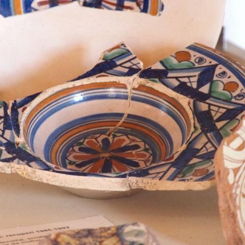 Ceramiche Esposizione archeologica Via Francigena Altopascio