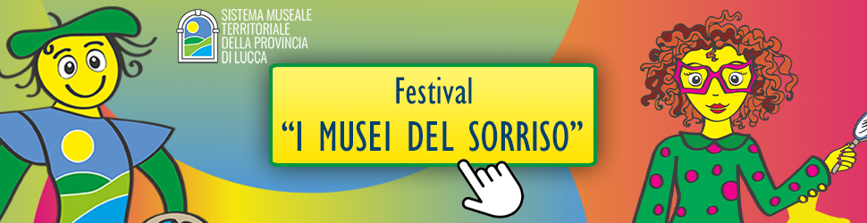 Banner Festival 'I Musei del Sorriso'